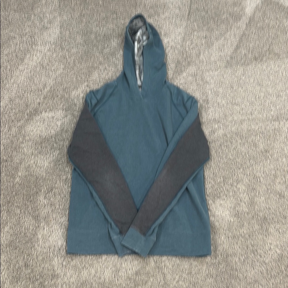 Lululemon Casual Blue and Black Hoodie